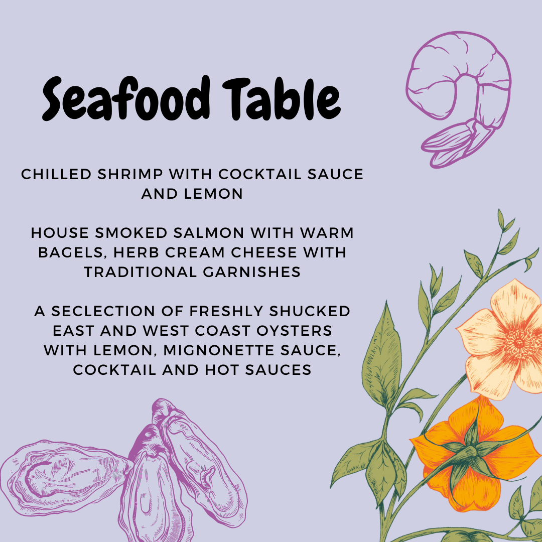 Seafood Table Menu Item